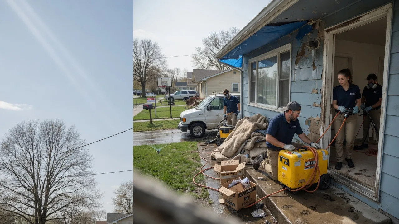 Basement Flood Cleanup in Roosevelt, MN near me
